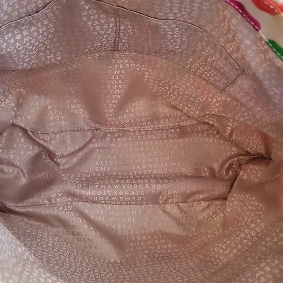 EUC Kate Spade Large Multicolor Tote - Picture 9 of 10